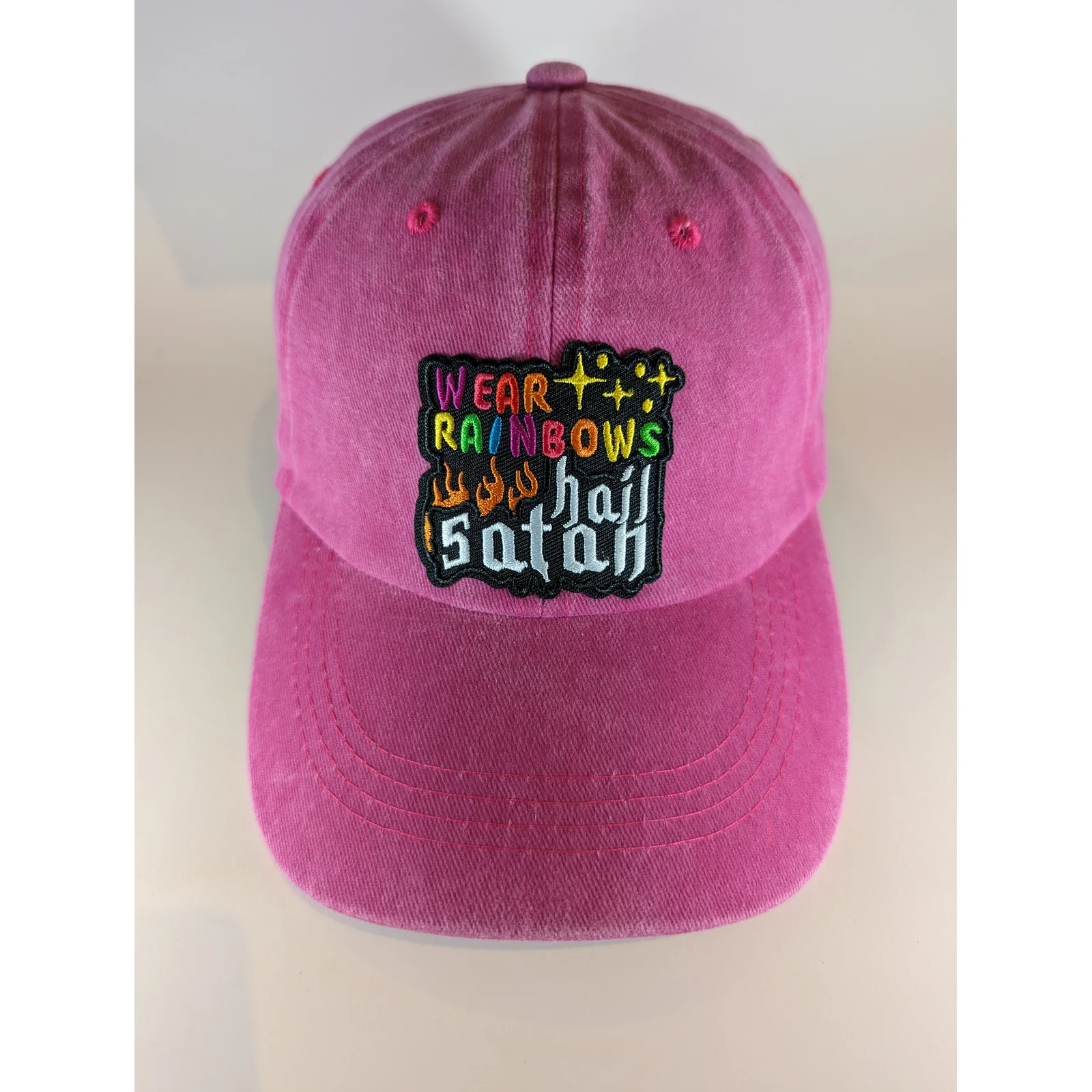 Wear rainbows - hail Satan